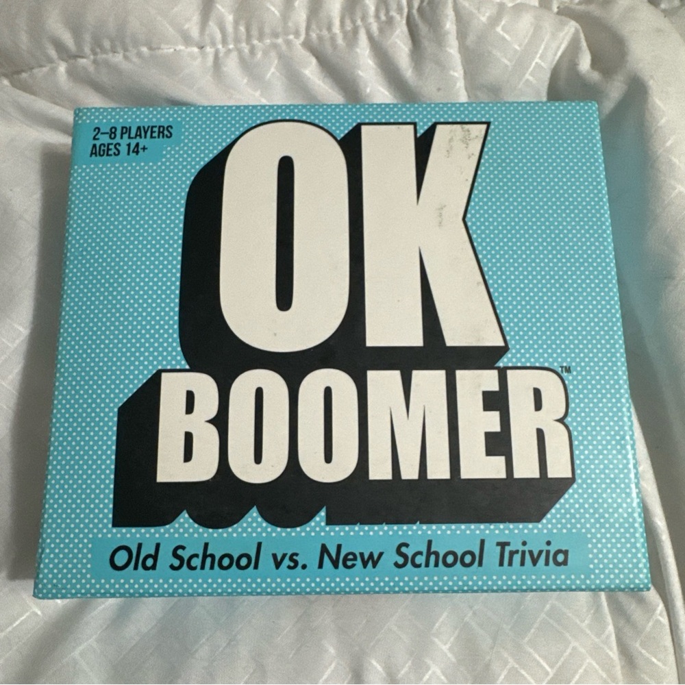 OK Boomer Trivia Card Game, 2-8 Players, Ages 14+
